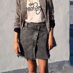 Free People Parker Wrap Skirt